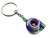 Neo Chrome Turbo Turbine Car Keychain