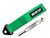 Tuner Image Tow Strap Front or Rear with Mounting Rod - Green