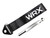 Tuner Image Tow Strap Front or Rear with Mounting Rod - Black/White WRX