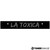 Tuner Image "LA TOXICA" Vanity License Plate Delete