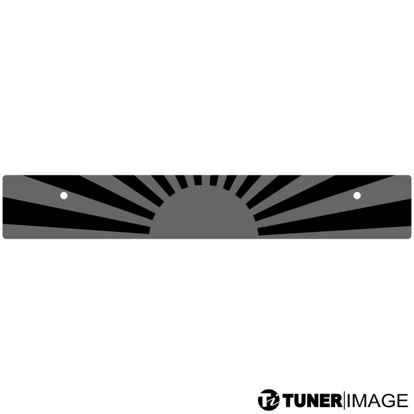 Tuner Image "Rising Sun" JDM Vanity License Plate Delete