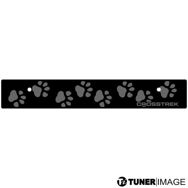 Tuner Image "PET PAWS & CROSSTREK" Vanity License Plate Delete