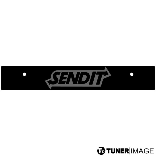 Tuner Image "SEND IT" Vanity License Plate Delete