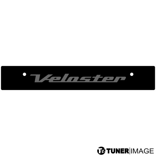 Tuner Image "VELOSTER" Vanity License Plate Delete