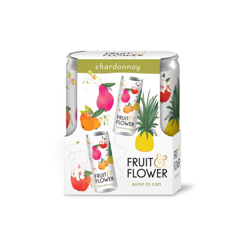 Fruit & Flower Chardonnay 250ml (2-Pack Cans)