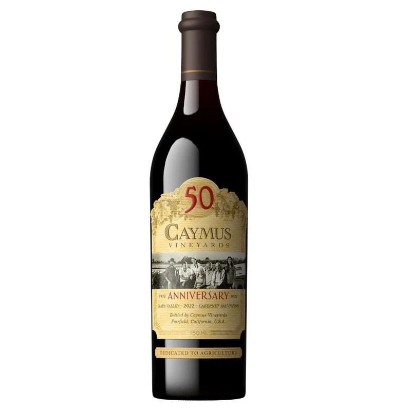 2022 Caymus Cabernet Sauvignon (50th Anniversary Bottling)