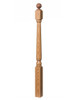 4040A Colonial Starting Newel Post shown with Ball Top