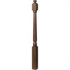 4042A Colonial Starting Newel Post, Walnut