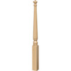 4011 Colonial Pin Top Start Newel Post Soft Maple