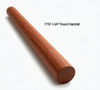 1750 1-3/4" Full Round Handrail, Brazilian Cherry