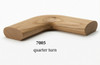 7005 Level Quarter-turn for the 6042 Handrail - Hickory