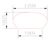 6042 CADD Drawing for the 7007 Fitting