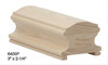 6400P Soft Maple Plowed Handrail