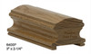 6400P White Oak Plowed Handrail