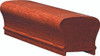 6210P American Cherry or Alder Plowed Handrail