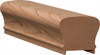 6210P American Cherry Plowed Handrail