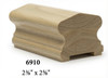 6910P Poplar Plowed Handrail