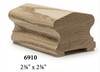 6910P Ash Plowed Handrail