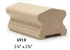 6910P Soft Maple Plowed Handrail