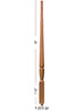 F-2015 39" Fluted Bunker Hill Baluster, Dimensional Information