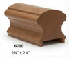 6710P Alder Plowed Handrail