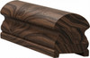 6519P Walnut Plowed Handrail
