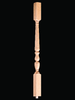 1805R 39" 1800's Square Top Baluster