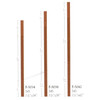 F-5042 42" Fluted S4S Contemporary Baluster Set