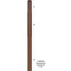 C-4000-60 60" Chamfered 3" Newel Post