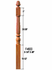 F-4600 Starting Fluted Newel Post Dimensional Information
