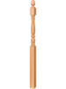 F-4604 Fluted Country Newel Post (Plain Illustrated)