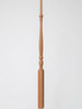 R-5438 38-inch Reeded Country Classic Baluster - American Cherry