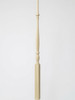R-5438 38-inch Reeded Country Classic Baluster - Poplar