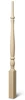 5442 42-inch Plain Country Classic Baluster - Poplar