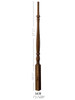 5438 38-inch Plain Country Classic Baluster Dimensional Information