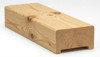 6000 2-3/4" x 1-9/16" Handrail, Plowed 1-1/4" - Yellow Pine