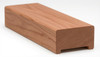 6001 2-3/4" x 1-9/16" Handrail, Plowed 1-3/4" - American Cherry