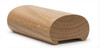 5600P Plowed White Oak Oval Handrail
