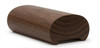 5600P Plowed Walnut Oval Handrail
