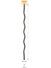 1707 Plain Squiggle Baluster
