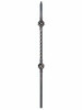 2122 19mm Double Basket Large Hollow Baluster