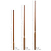 F-8142 42" Fluted Colonial Elegant Rise Baluster Set (Plain Balusters Illustrated)