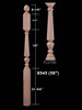 8512 Rake Jefferson Newel Post Fluted