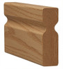 6203 2X6 Contemporary Handrail with Finger-Grips - Ash
