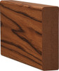 6003 2X6 Contemporary Handrail without Finger-Grips - Brazilian Cherry