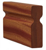 6003 2X6 Contemporary Handrail with Finger-Grips - Mahogany