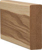 6003 2X6 Contemporary Handrail without Finger-Grips - Hickory