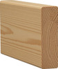 6003 2X6 Contemporary Handrail without Finger-Grips - Yellow Pine