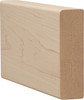6003 2X6 Contemporary Handrail without Finger-Grips - Hard Maple