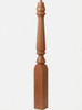  R-4811 48" Reeded Pin Top Ohio Starting Newel Post - American Cherry